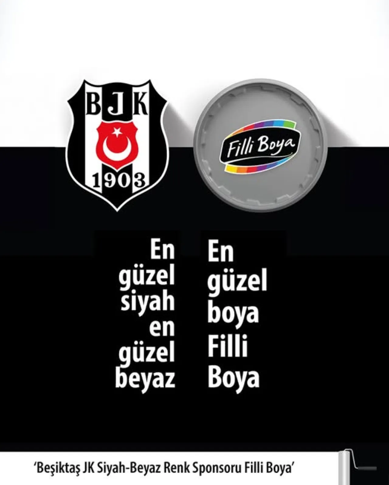 Beşiktaş, Filli Boya ile Sözleşme İmzaladı: Siyah-Beyazlıların Yeni Renk Sponsoru Belli Oldu