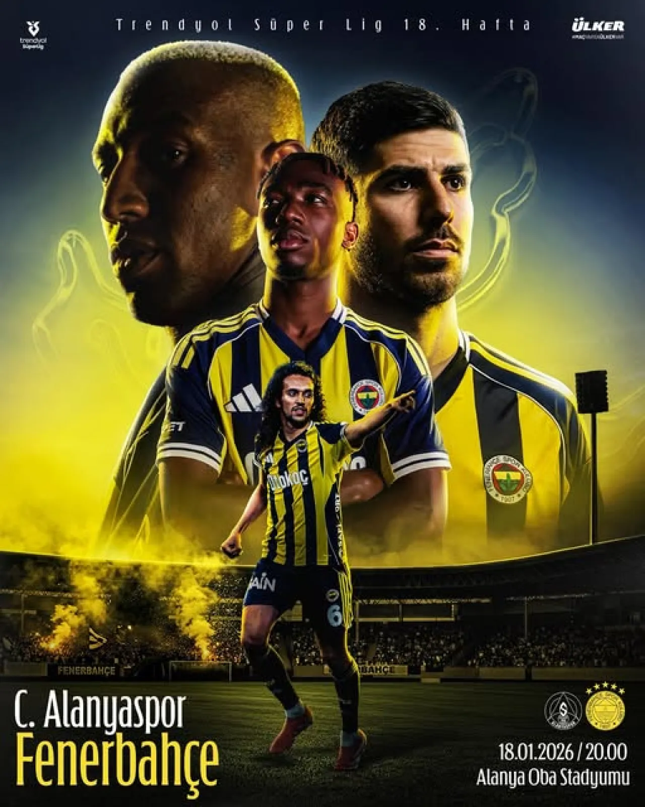 Fenerbahçe, Sert Sınav İçin Alanyaspor'a Konuk Oluyor