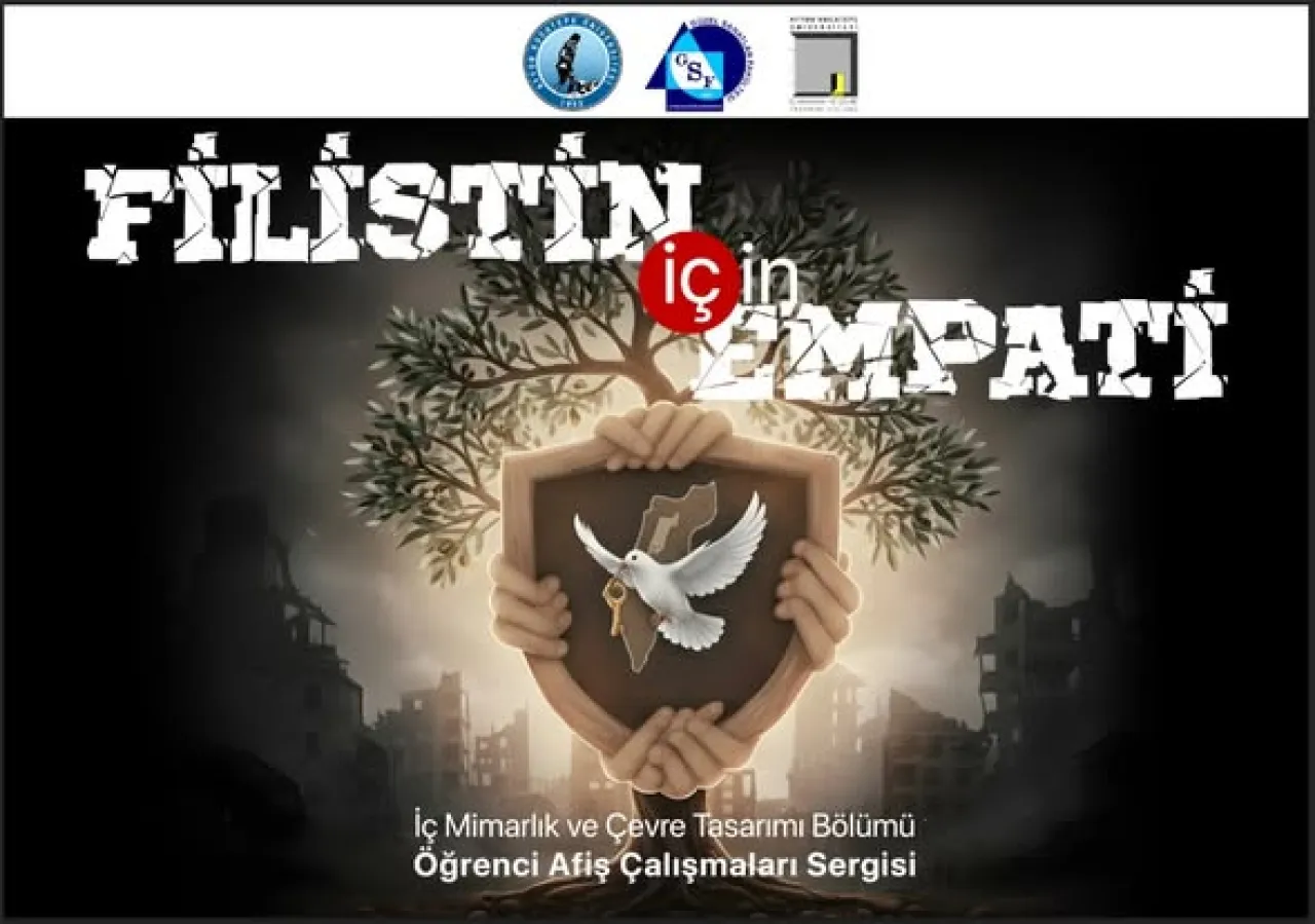 Filistin İçin Empati Sergisi AKÜ'de Yoğun İlgi Gördü