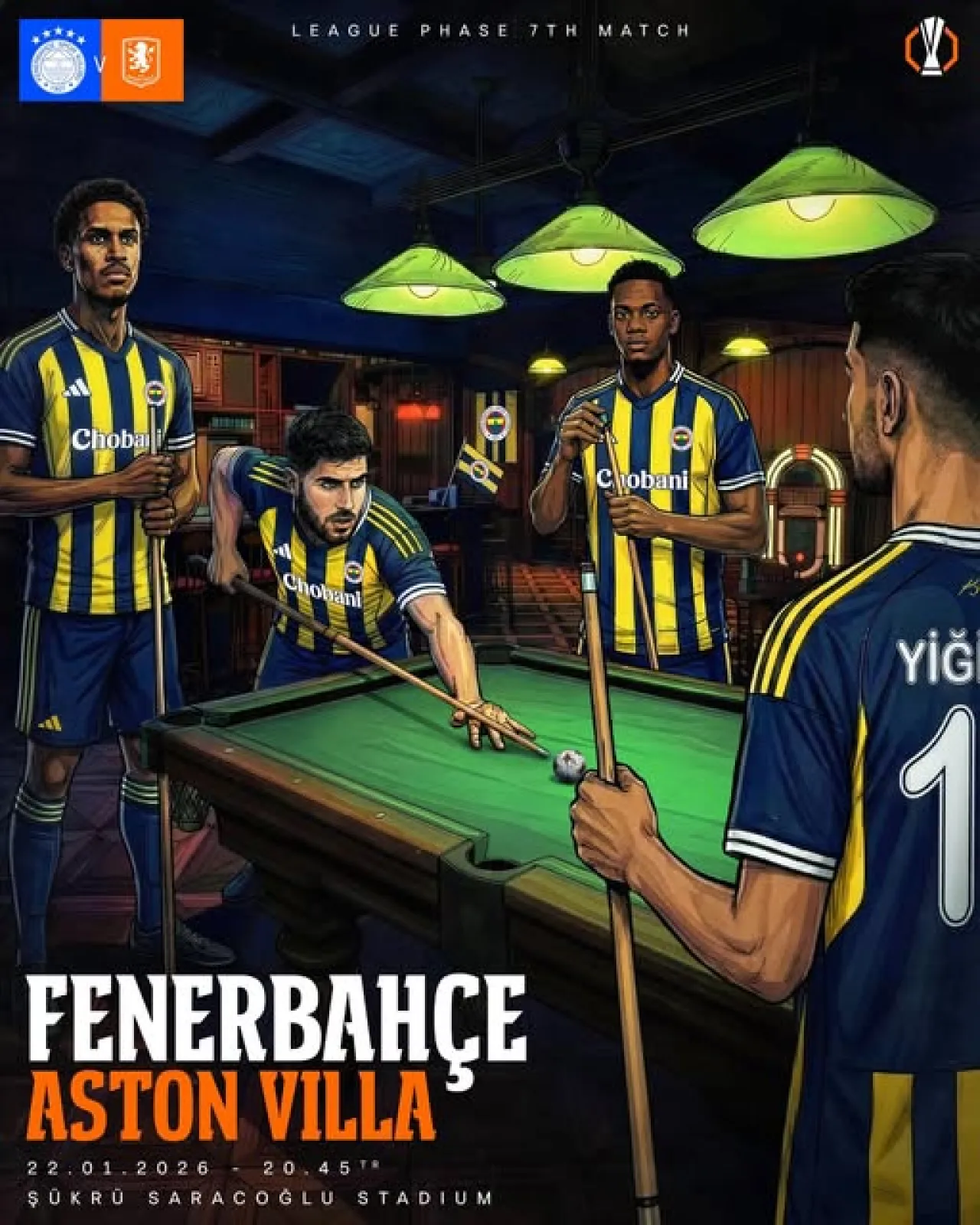 Fenerbahçe, Aston Villa ile UEFA Avrupa Konferans Ligi'nde Kupanın Peşinde