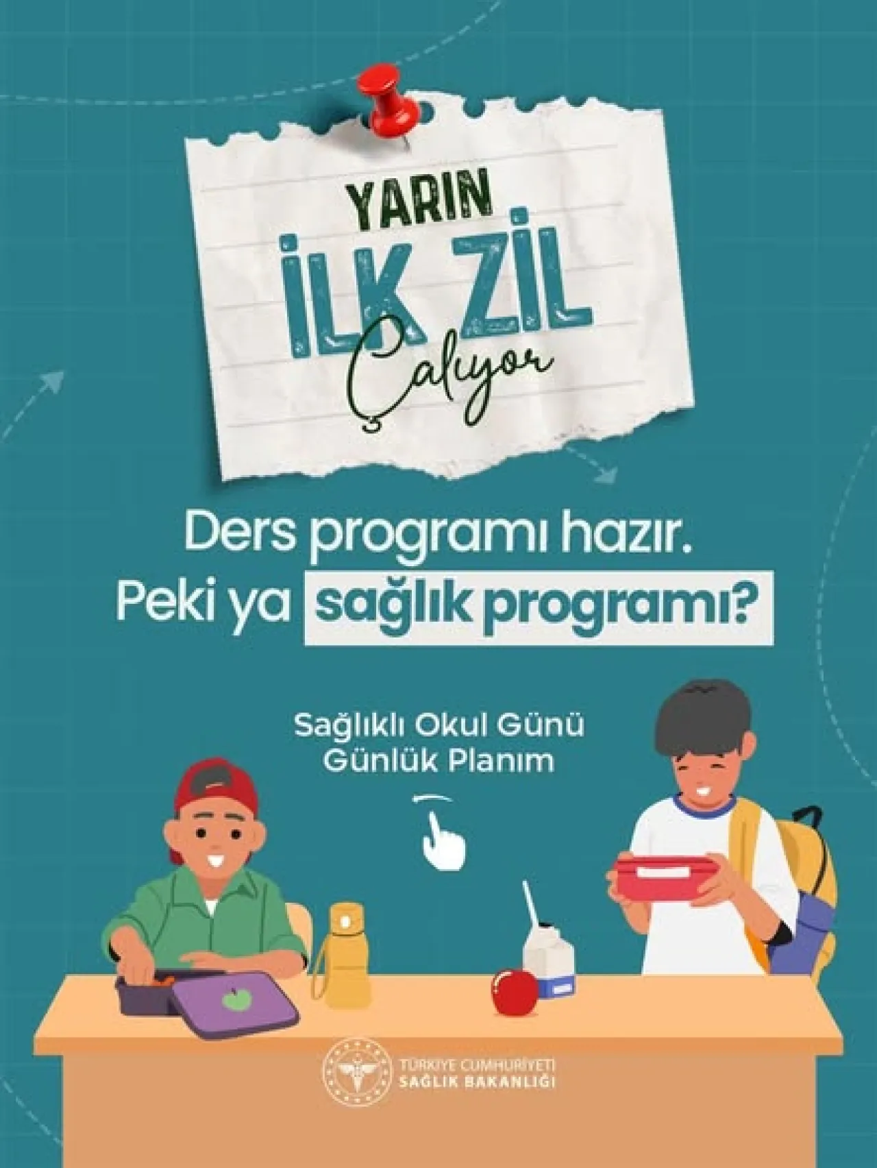 Okullar Açılıyor: Yarın İlk Ders Zili Çalacak