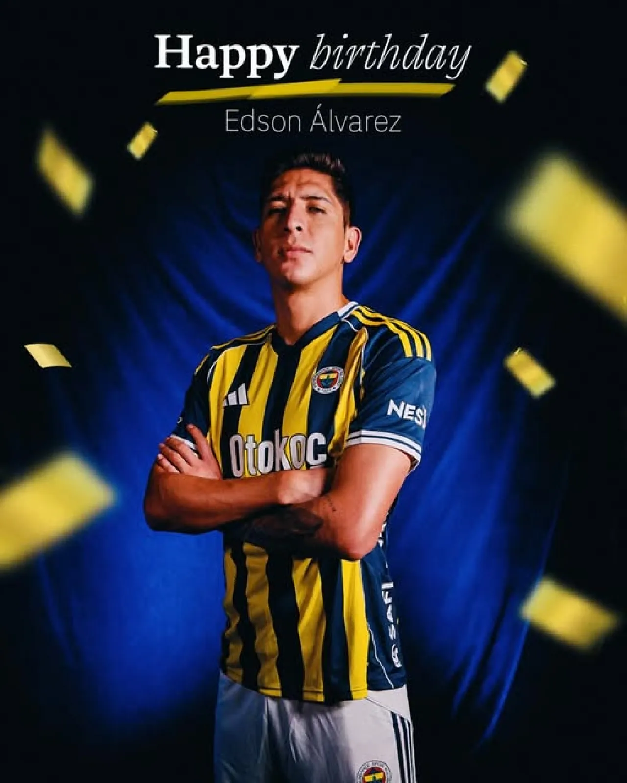 Fenerbahçe'den Edson Alvarez'e Doğum Günü Mesajı
